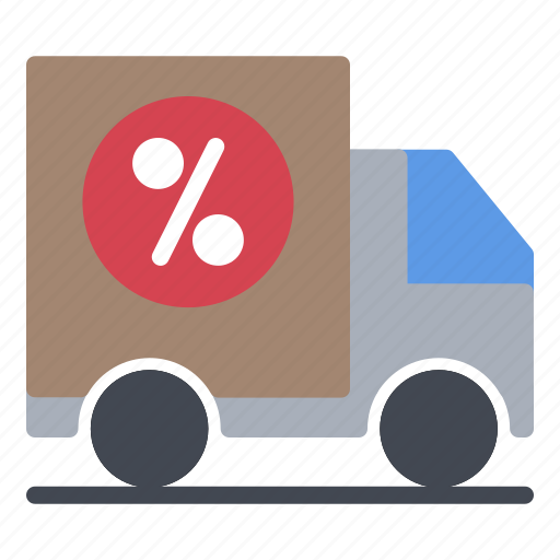 Truck, delivery, package, cyber, monday, discount icon - Download on Iconfinder
