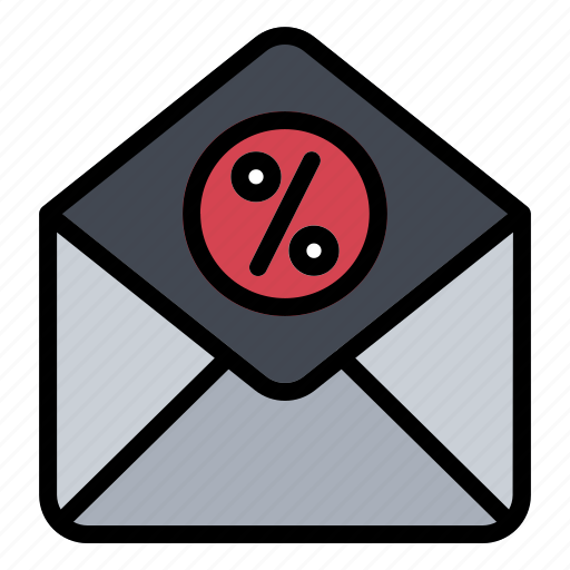 Mail, envelope, discount, cyber, monday, letter icon - Download on Iconfinder
