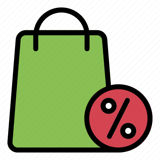 Shopping, bag, cyber, monday, discount icon - Download on Iconfinder