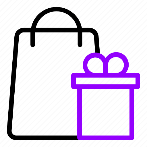 1, shopping, bag, gift, box, cyber, monday icon - Download on Iconfinder