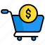 shopping trolley, shopping cart, trolley, ecommerce, online shopping, buy, shop 