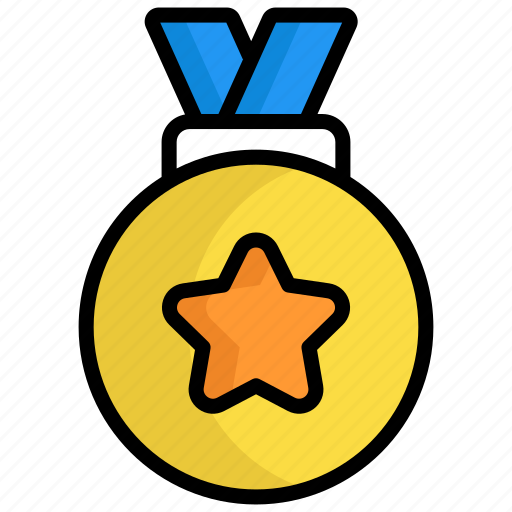Medal, award, winner, prize, achievement, reward, champion icon - Download on Iconfinder