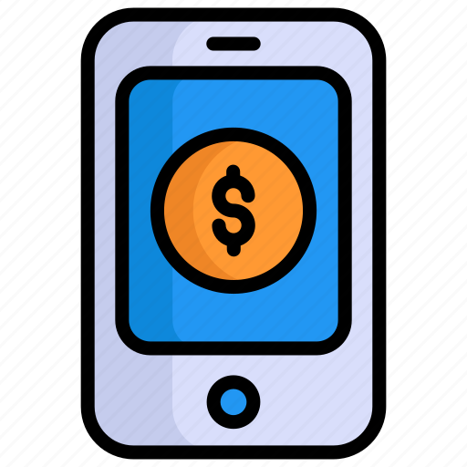 Mobile payment, payment, online payment, mobile, money, online, finance icon - Download on Iconfinder