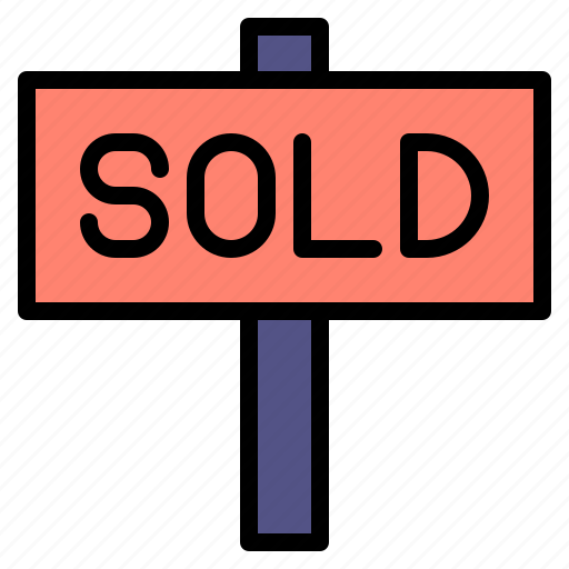 Sold, information, sign, out icon - Download on Iconfinder