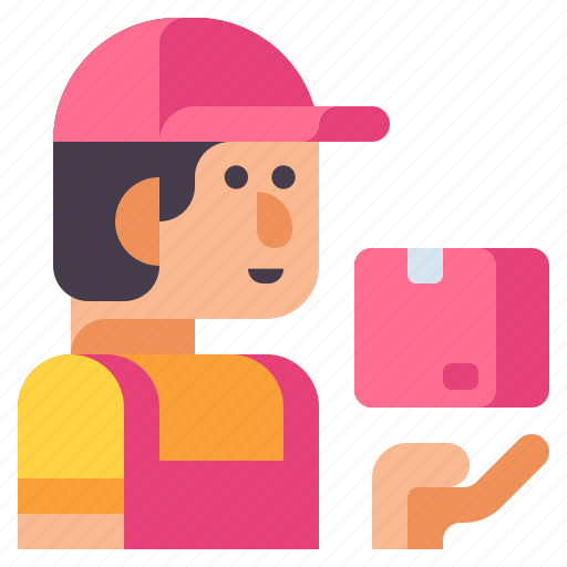 Courier, delivery, shipping icon - Download on Iconfinder