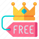 crown, exclusive, freebie