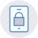 lock, mobile, mobile lock, security, smartphone