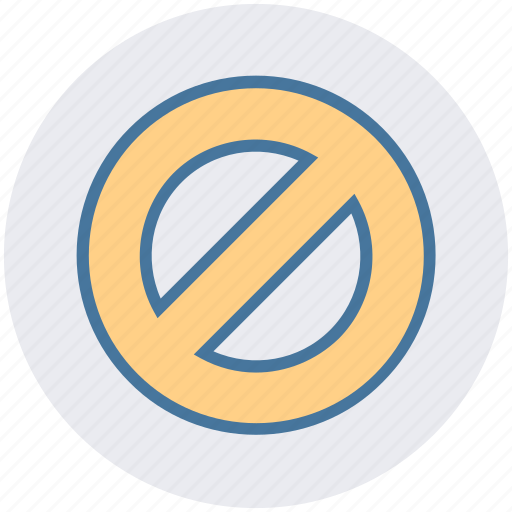 Ban, cancel, circle, cyber, denied, sign icon - Download on Iconfinder