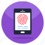 mobile fingerprint, mobile thumbprint, mobile biometric access, biometric lock, fingerprint lock 