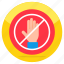 stop sign, stop symbol, ban, forbidden, prohibition 