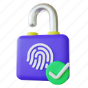 authentication, biometric, security, identification, protection, fingerprint, lock 