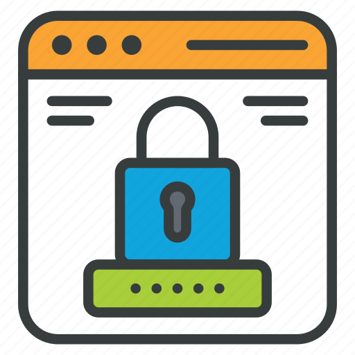 Web, password, lock, secure, website, internet icon - Download on Iconfinder
