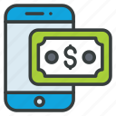 mobile, money, app, cash, phone, call