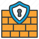 wall, security, secure, shield, brick
