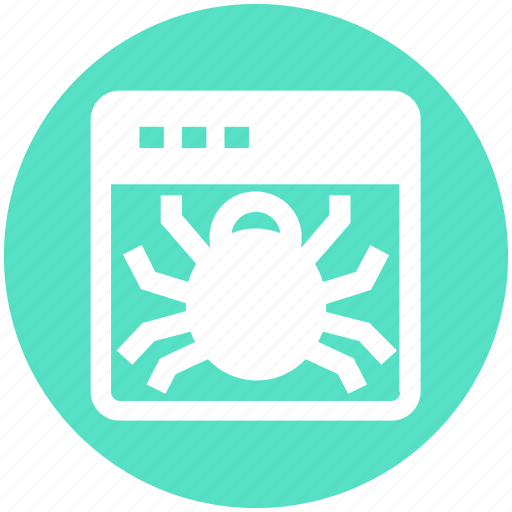 Bug, page, protection, secure, security, website icon - Download on Iconfinder