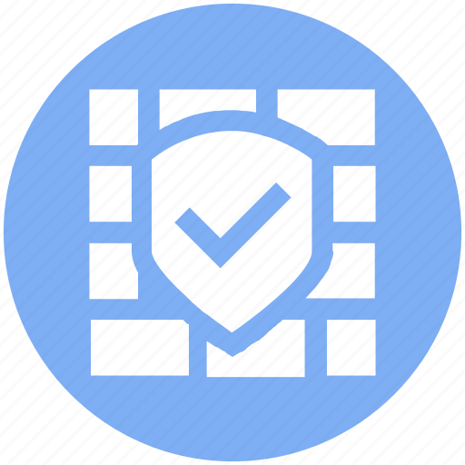 Brick, firewall, protection, shield, wall icon - Download on Iconfinder