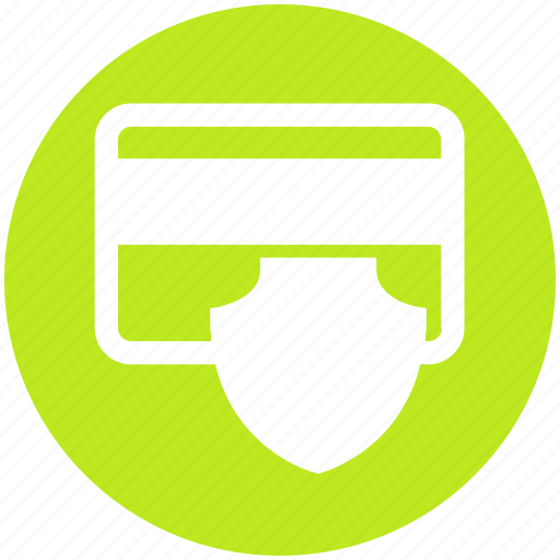 Atm card, credit card, debit card, safe, security, shield icon - Download on Iconfinder
