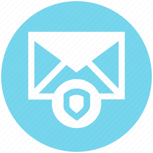 Envelope, letter, protection, secure mail, security, shield icon - Download on Iconfinder