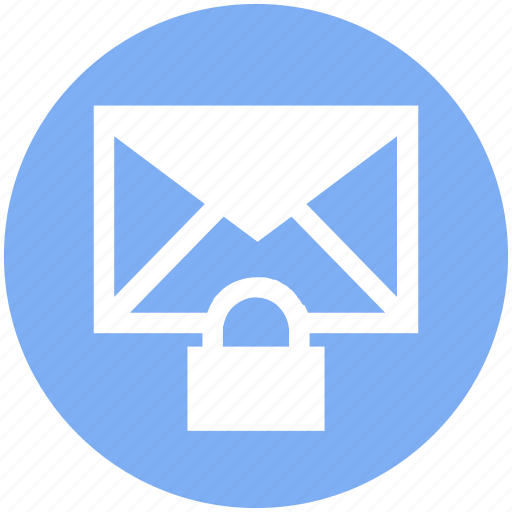 Envelope, letter, lock, protection, secure mail, security icon - Download on Iconfinder