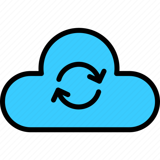 Cloud, data, patch, security, storage, synchronize, update icon - Download on Iconfinder
