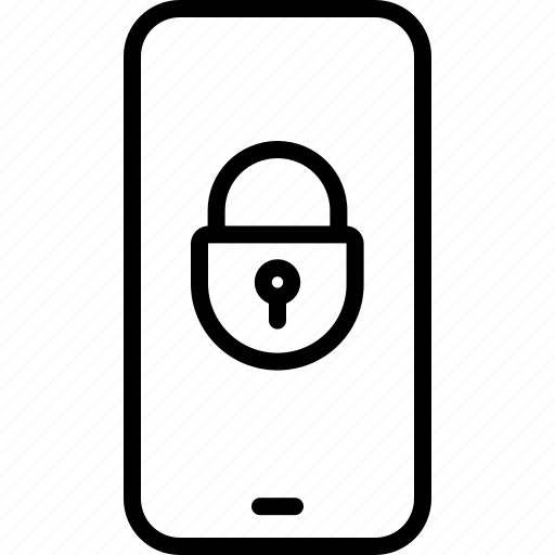 Device, encryption, lock, mobile, secure, security, smartphone icon - Download on Iconfinder