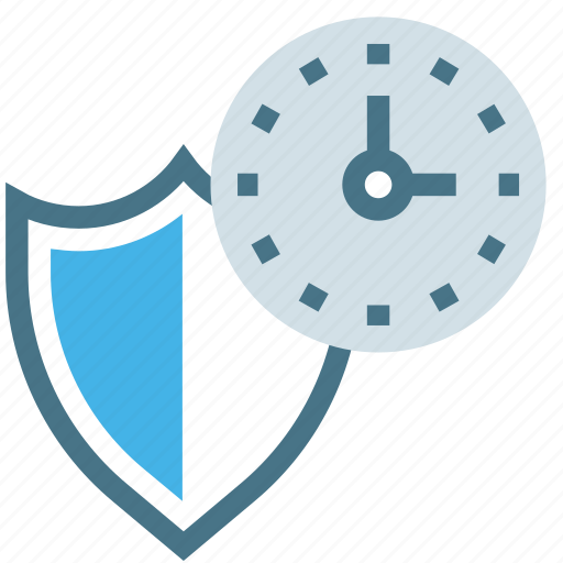 24 hours, access, clock, safety, security, services, shield icon - Download on Iconfinder