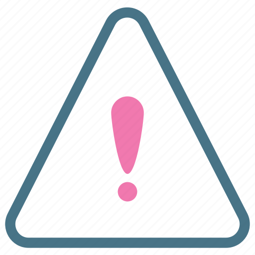Attention, caution, error, mark, sign, triangle, warning icon - Download on Iconfinder
