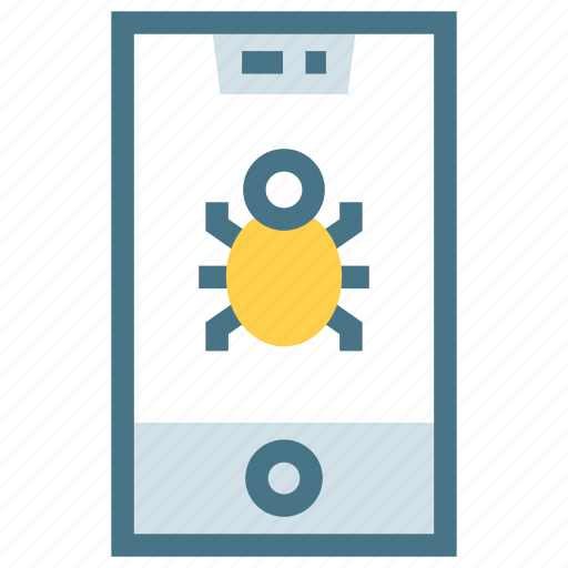 Android, bug, cell phone, crash, mobile, smartphone, virus icon - Download on Iconfinder