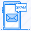 mobile email, spam communication, spam correspondence, spam mail, spam message 