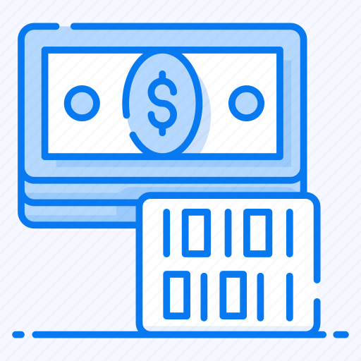 Cash, digital currency, digital money, virtual currency, virtual money icon - Download on Iconfinder