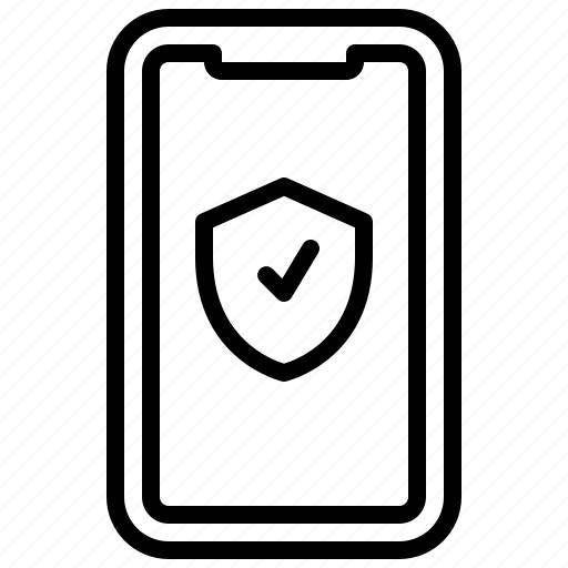 Phone, shield, mobile, smartphone, security icon - Download on Iconfinder