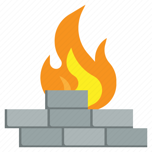Firewall, server, wall, brick, electronics, network icon - Download on Iconfinder