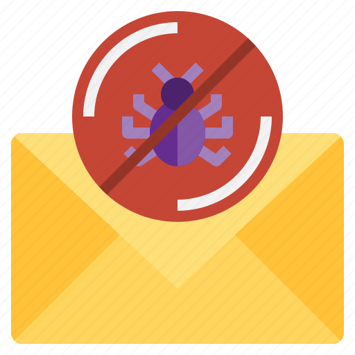 Spam, alert, mail, signaling, communications, message, bug icon - Download on Iconfinder