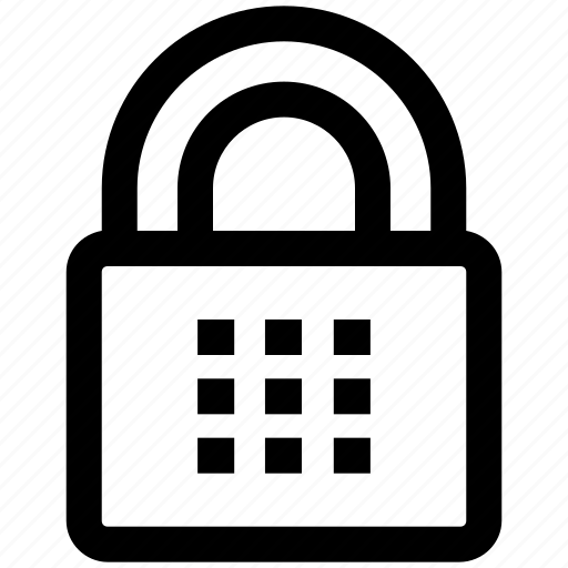 Lock, padlock, password, protected, safe, security icon - Download on Iconfinder