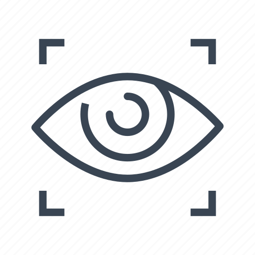 Eye, iris, scan, scanning, scanner icon - Download on Iconfinder