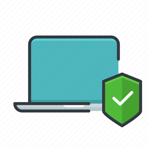 Antivirus, protection, laptop, antimalware icon - Download on Iconfinder