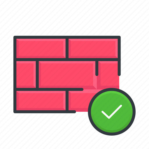 Firewall, network, wall, traffic icon - Download on Iconfinder