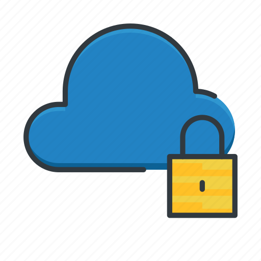 Secure, cloud, cloud computing, cloud protection icon - Download on Iconfinder