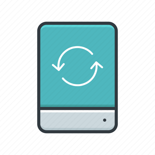Hard drive, backup, time machine, external drive icon - Download on Iconfinder