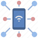 device, connection, share, network, hotspot, iot