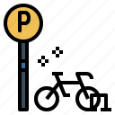 bicycle, cycling, parking, sport