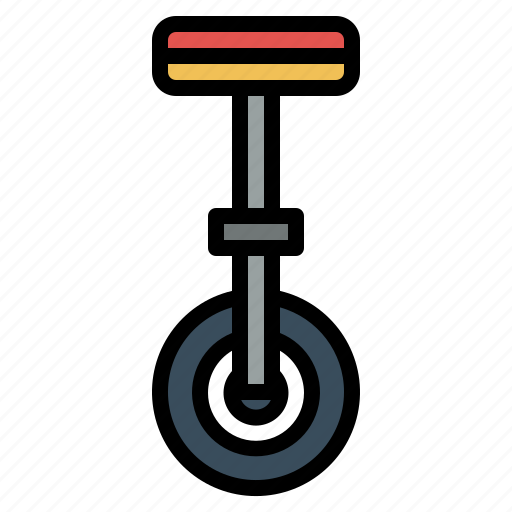 Circus, clown, entertainment, unicycle icon - Download on Iconfinder