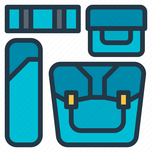 Bags, bike, pannier, pouch, saddle, touring icon - Download on Iconfinder