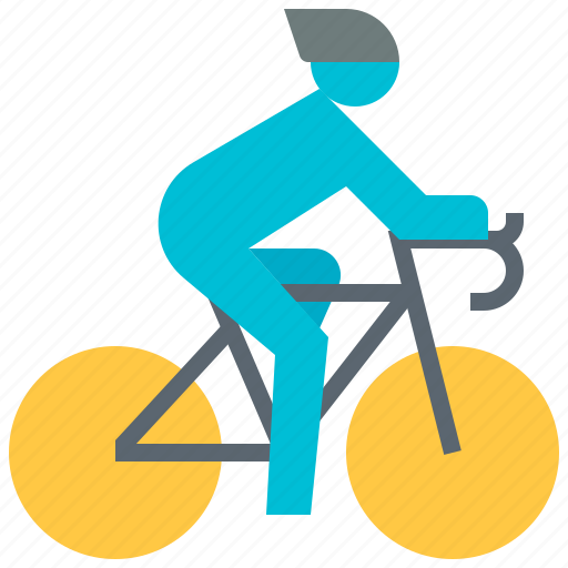 Bicycle, bicycling, bike, cyclist, race, road icon - Download on Iconfinder