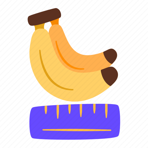 Banana, measure, fruit, vegetable, energy, health icon - Download on Iconfinder