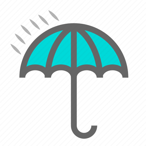 Daily, forecast, objects, protection, rain, umbrella, weather icon - Download on Iconfinder