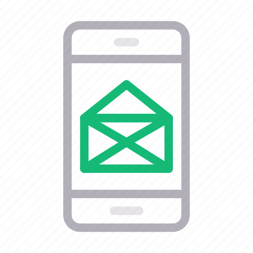 Email, inbox, message, mobile, phone icon - Download on Iconfinder