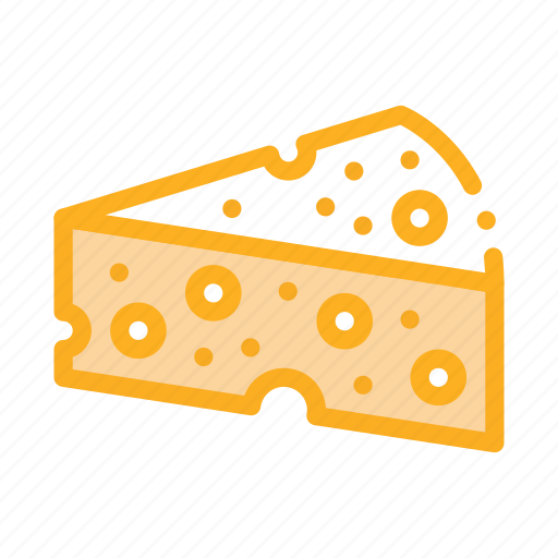 Cheese, dairy, drink, food, fresh, hard, piece icon - Download on Iconfinder