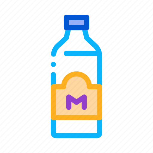 Bottle, cheese, dairy, drink, food, milk, store icon - Download on Iconfinder