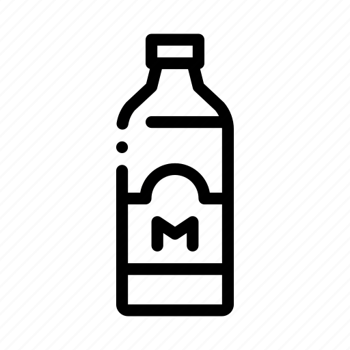 Bottle, cheese, dairy, drink, food, milk, store icon - Download on Iconfinder